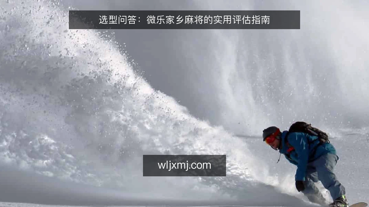 选型问答:微乐家乡麻将的实用评估指南