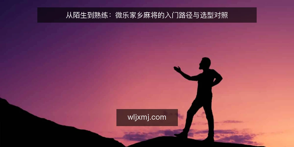 从陌生到熟练:微乐家乡麻将的入门路径与选型对照 — 先定判断标准:从哪几个维度选路径 配图